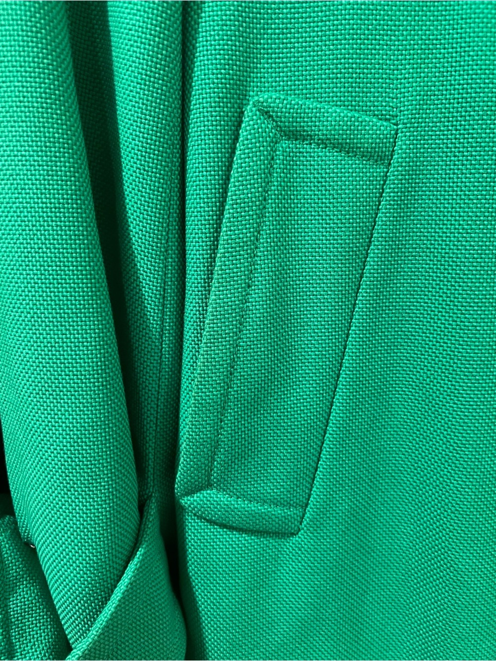 Banana Republic Kelly green coat welt pockets-perfect..never worn